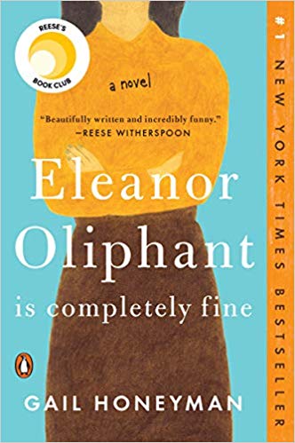 Eleanor Oliphant is Completely Fine by Gail Honeyman book cover