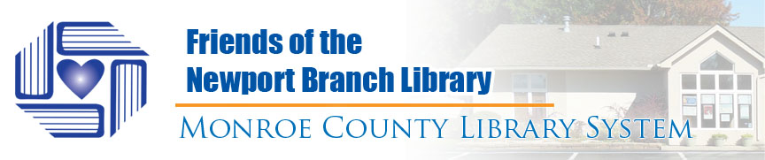 friends of the newport branch library banner