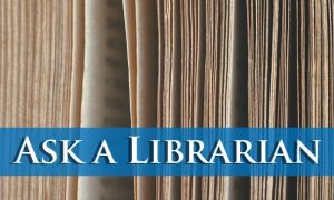 ask a librarian banner