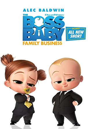 The Boss Baby: Family Business DVD Cover