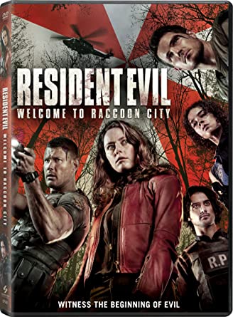 Resident Evil: Welcome to Raccoon City DVD Cover