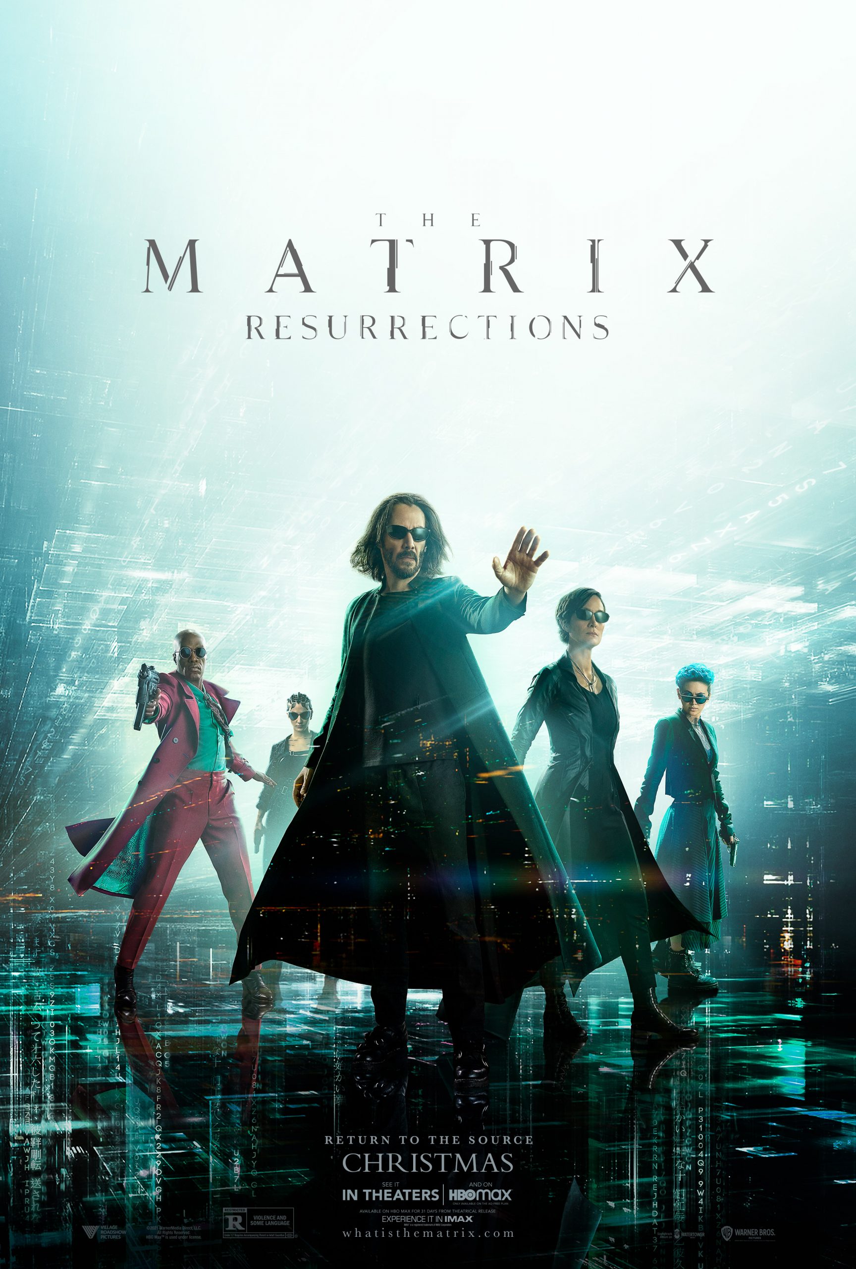 The Matrix Resurrections  DVD Cover