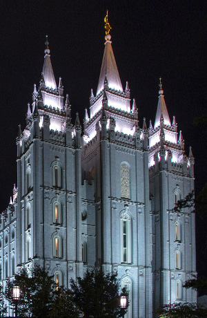 Salt Lake City Mormon Temple