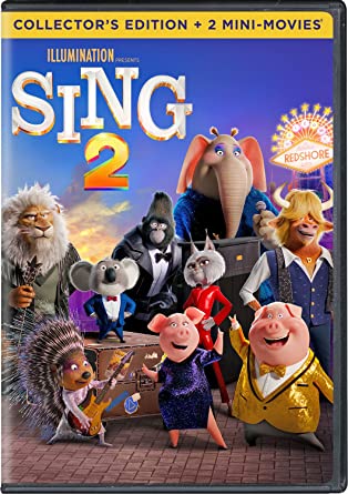 Sing 2 DVD Cover