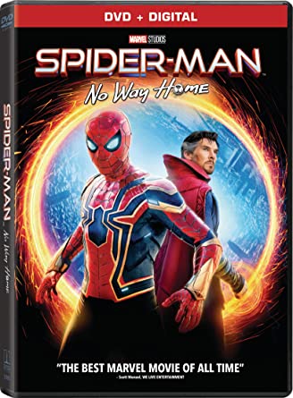 Spider-man: No way home DVD Cover