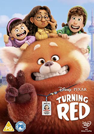 Turning Red DVD Cover