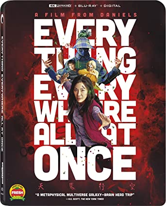 Everything Everywhere All at Once DVD Cover