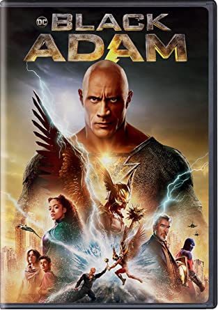Black Adam DVD Cover