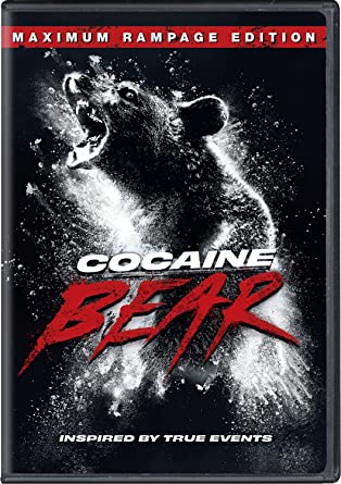 Cocaine Bear DVD Cover