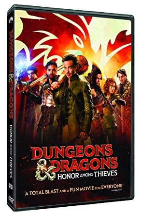 Dungeons & Dragons: Honor Among Thieves DVD Cover
