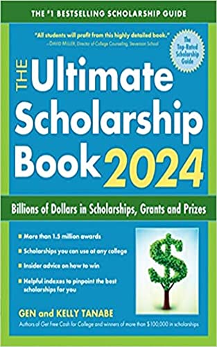 The Ultimate Scholarship Book 2024 book cover