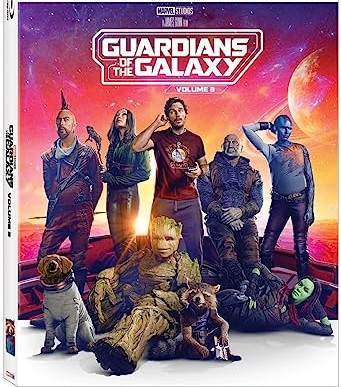 Guardians of the Galaxy Volume 3 DVD Cover