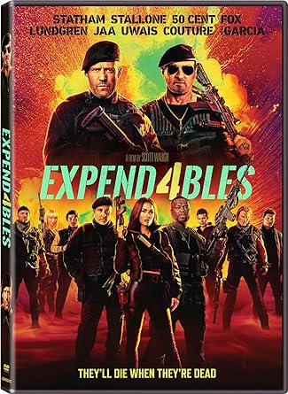 The Expendables 4 DVD Cover