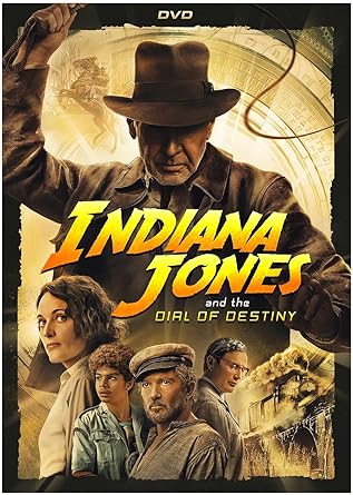Indiana Jones and the Dial of Destiny DVD Cover