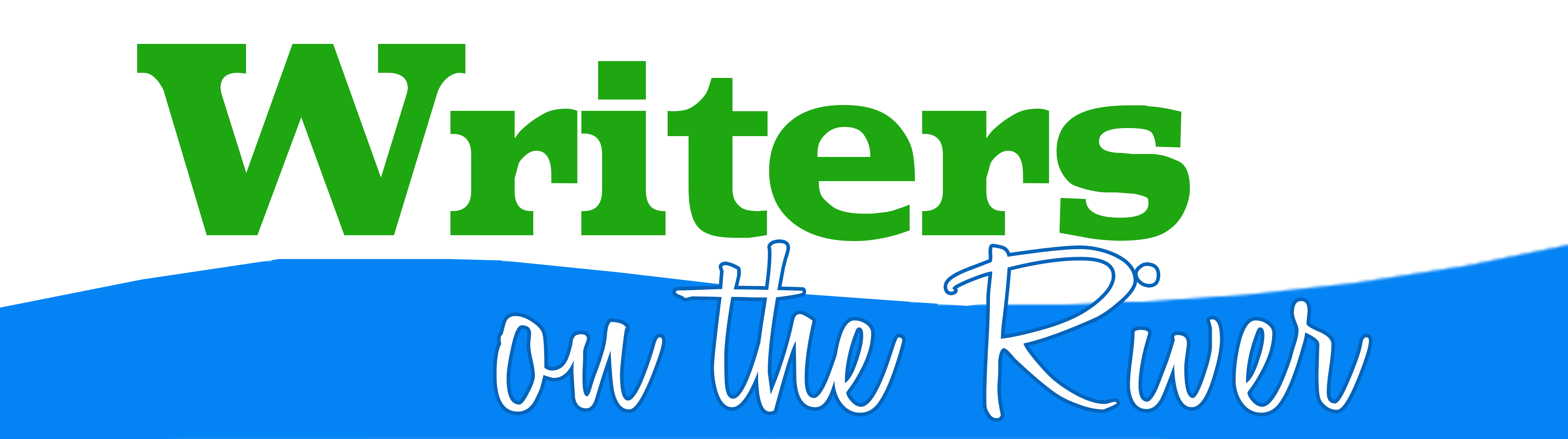 Writers on the River logo banner
