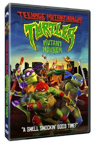 Teenage Mutant Ninja Turtles: Mutant Mayhem DVD Cover