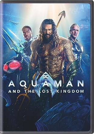 Aquaman and the Lost Kingdom DVD Cover