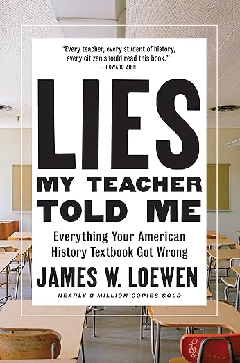 Lies My Teacher Told Me book cover