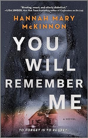 You Will Remember Me book cover