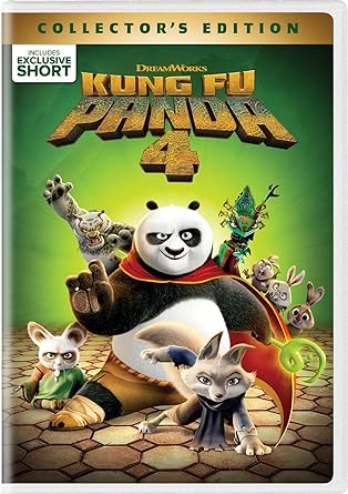 Kung Fu Panda 4 DVD Cover