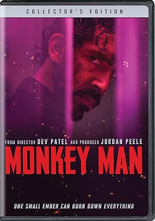 Monkey Man DVD Cover
