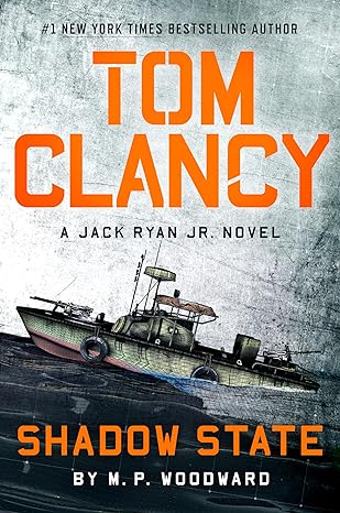 Tom Clancy Shadow State book cover