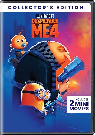 Despicable Me 4 DVD Cover