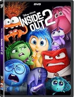 Inside Out 2 DVD Cover