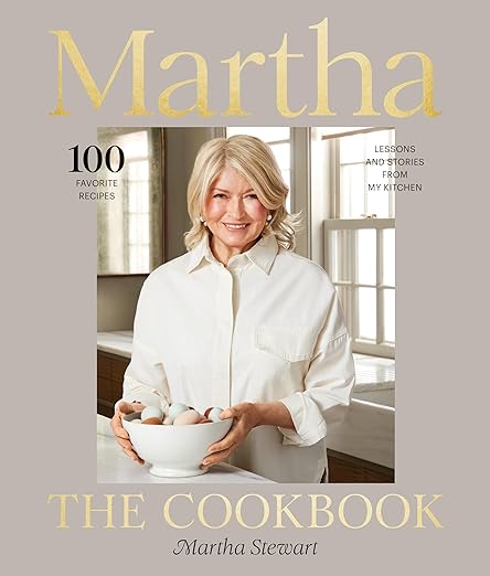 Martha: The Cookbook book cover