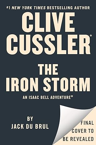 Clive Cussler The Iron Storm book cover