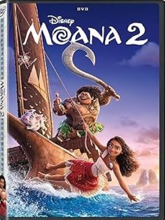 Moana 2 DVD Cover