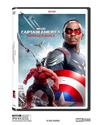 Captain America: Brave New World DVD Cover
