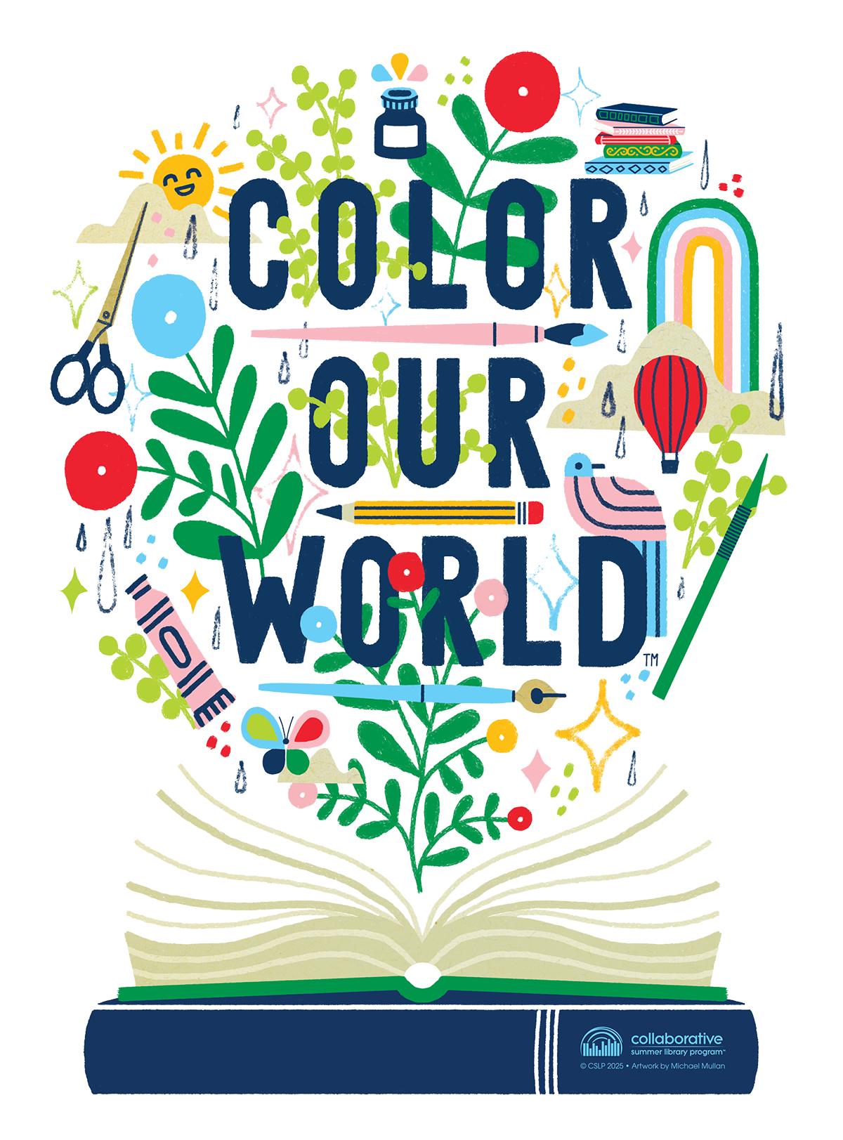 Summer Reading 2025 Color Our World