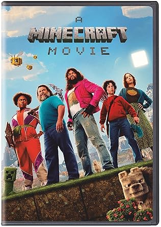 A Minecraft Movie DVD Cover
