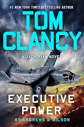 Tom Clancy Executive Power book cover