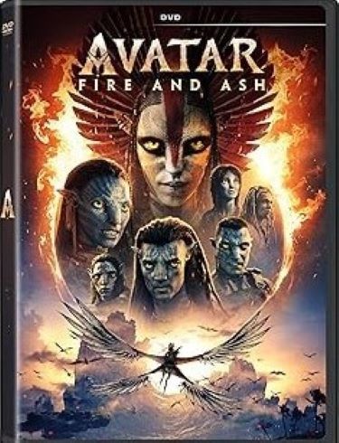 Avatar: Fire and Ash DVD Cover