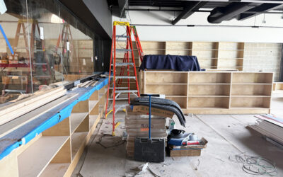 L.S. Navarre Branch Building Progress