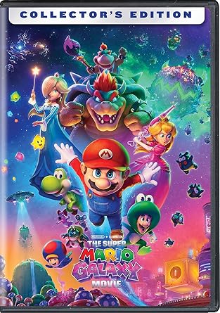 The Super Mario Galaxy Movie DVD Cover