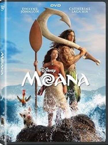 Moana DVD Cover